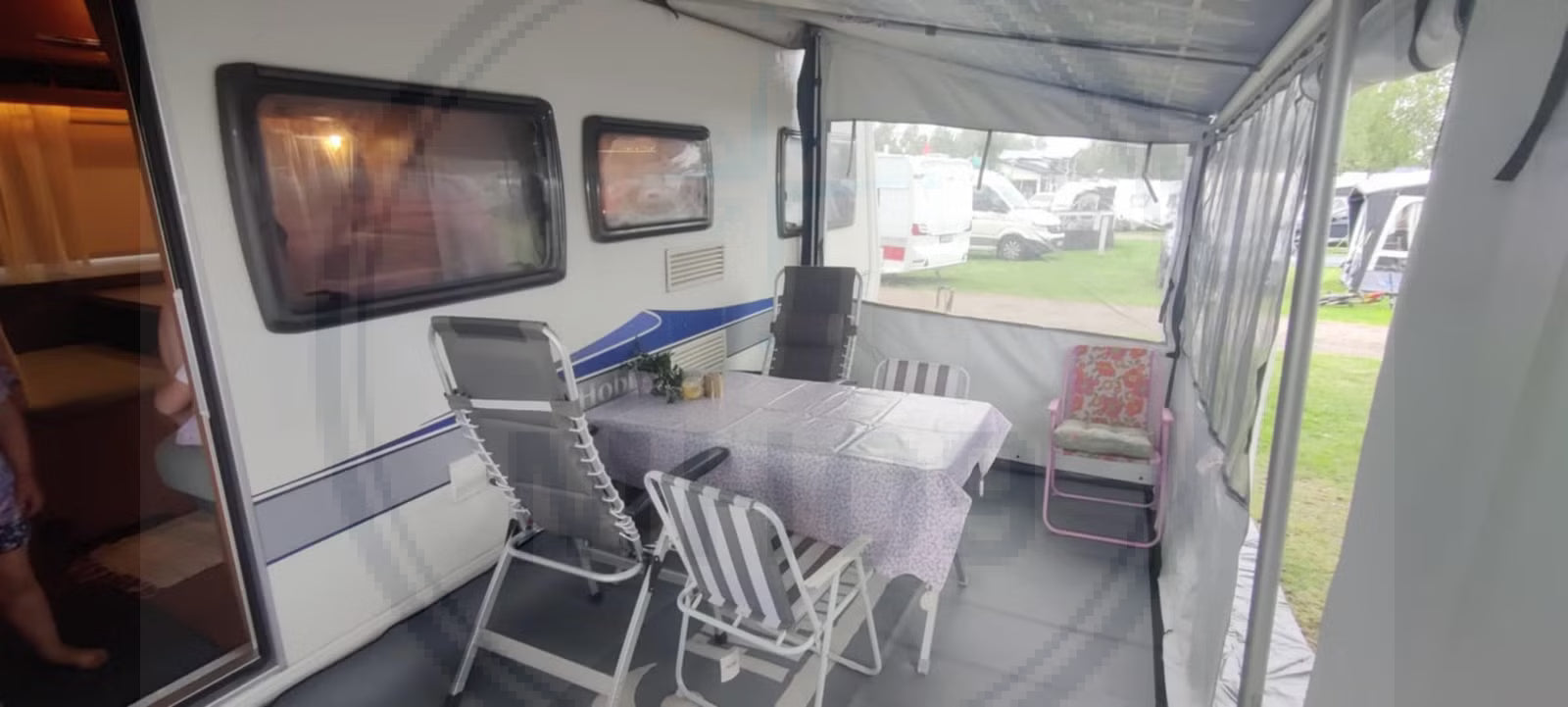 Hobby 540 KMFE Deluxe - 7 couchages - 2009