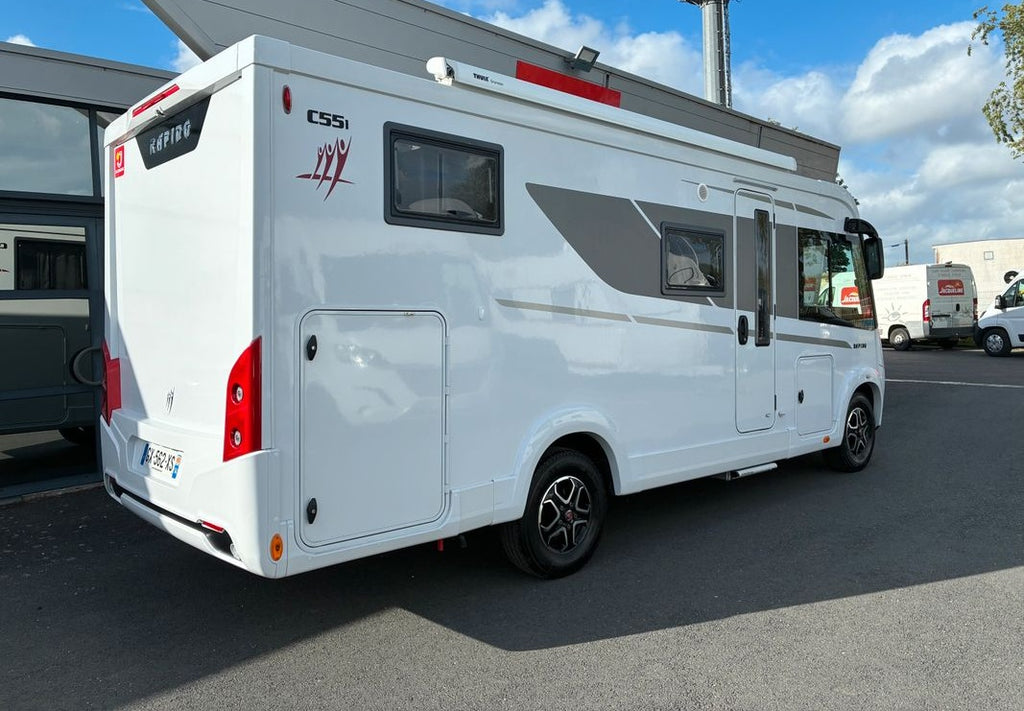 Camping car semi intégré Rapido c55-i bva lit jumeaux + lit pavillon 2024