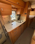 Camping car semi intégré Niesmann + Bischoff arto VL full options camping car intégral lit jumeau