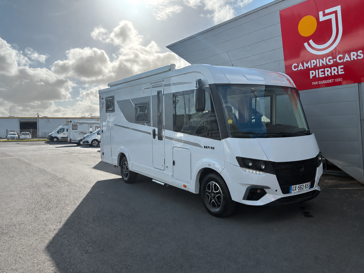 Camping car semi intégré Rapido c55-i bva lit jumeaux + lit pavillon 2024